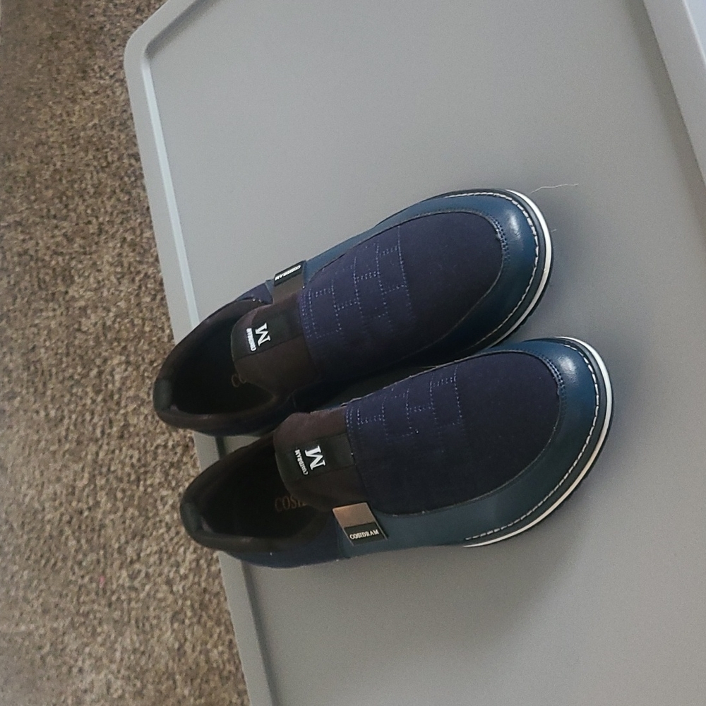 Blue Loafers New been worn before